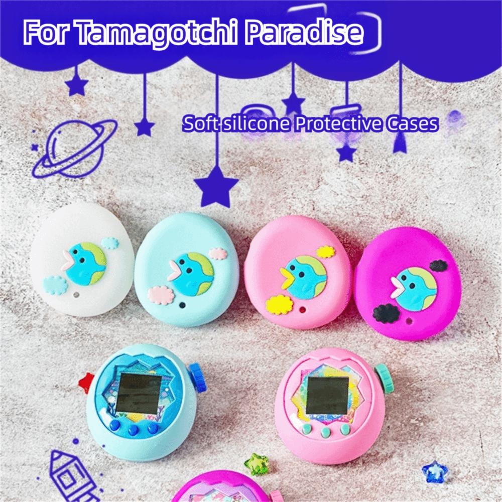 Soft Protective Cover Silicone Decorative Cover for Tamagotchi Paradise Electronic Pets Game Toys