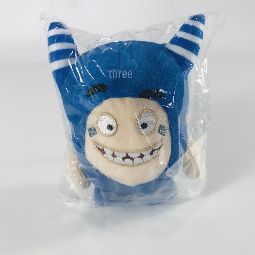 Anime Oddbods Cute Baby Plush Soldier Toys Mini Figures