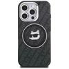 Karl Lagerfeld IML Choupette Head Logo MagSafe Case for iPhone 16 Pro Max Black