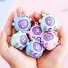 10/20/30Pcs Mini Pop Keychains Toddler Sensory Fidget Playthings Bulk Classroom Prizes Children Birth Date Celebration Favors Present Pouch Fillers