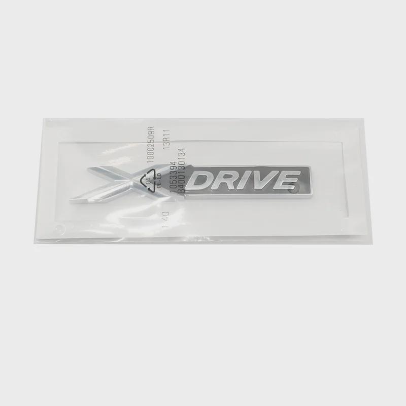Auto ABS XDrive Kofferraum Kotflügel Tür Logo Abzeichen Emblem Aufkleber Styling Aufkleber Für B-M-W X1 X3 X4 X5 X6 X7 E84 F48 F25 G01 F15 G05 E71