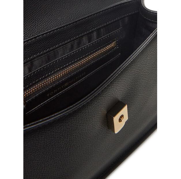 Bag Tommy Hilfiger Tommy Hilfiger Th Eternity Mini Satchel AW0AW17176 Black