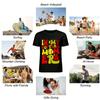 In My Softball Mom Era Retro Graphic Casual Tee Pure Cotton T-shirt