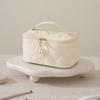 Large Capacity Women  Makeup Bag Heart Print Cosmetics  Storage Bag  Lipstick Skincare