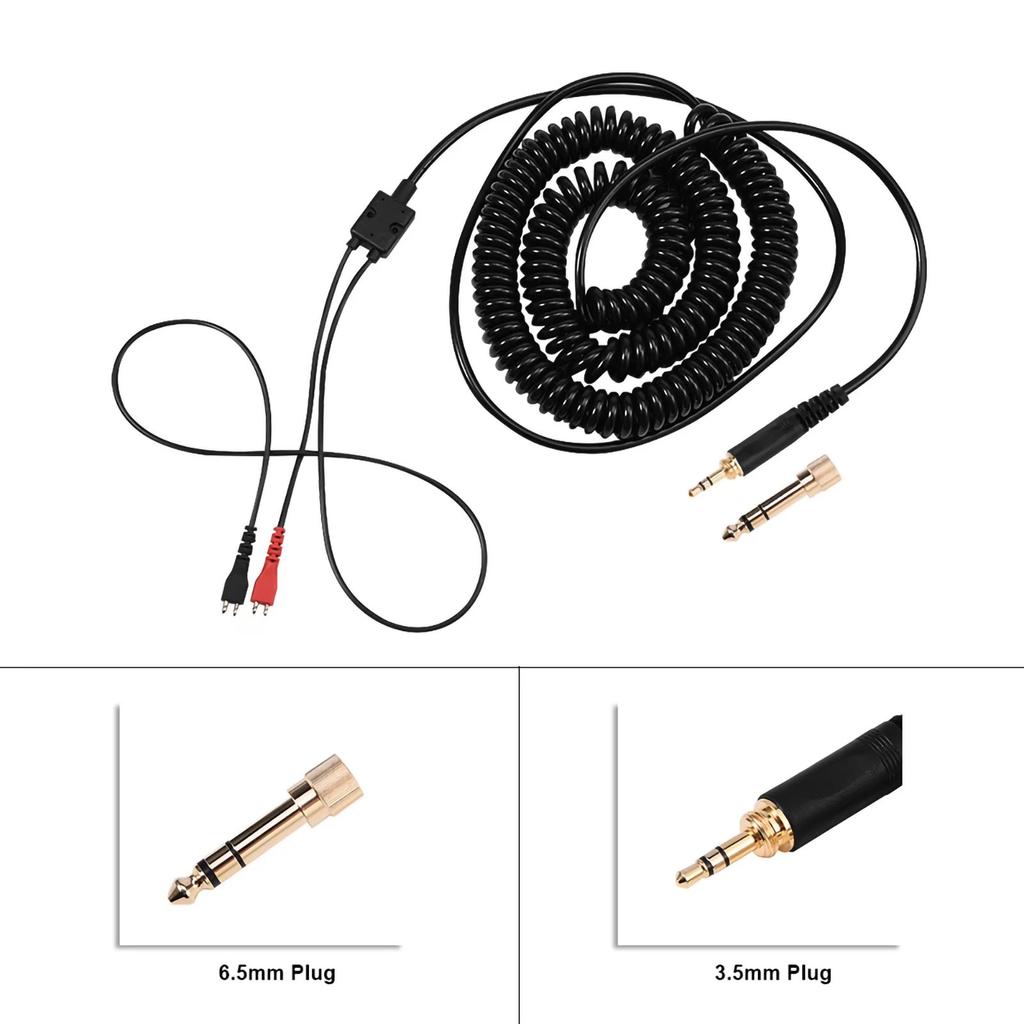 Replacement Audio Cable For Sennheiser HD25 HD560 HD540 HD430 HD250 HD 530 HD 530 II,HD 540 HD 540 II HeadphonesGood product