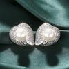 Xiaomi Huitan Fancy Imitation Pearl Women Stud Earrings with Brilliant CZ Stylish Wedding Elegant Accessories for Lady Trendy Jewelry
