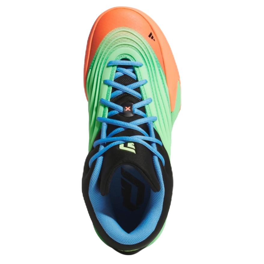 Adidas Dame X Lime Burst Unisex Sneakers Green Lime-Burst Signal-Coral KI5949