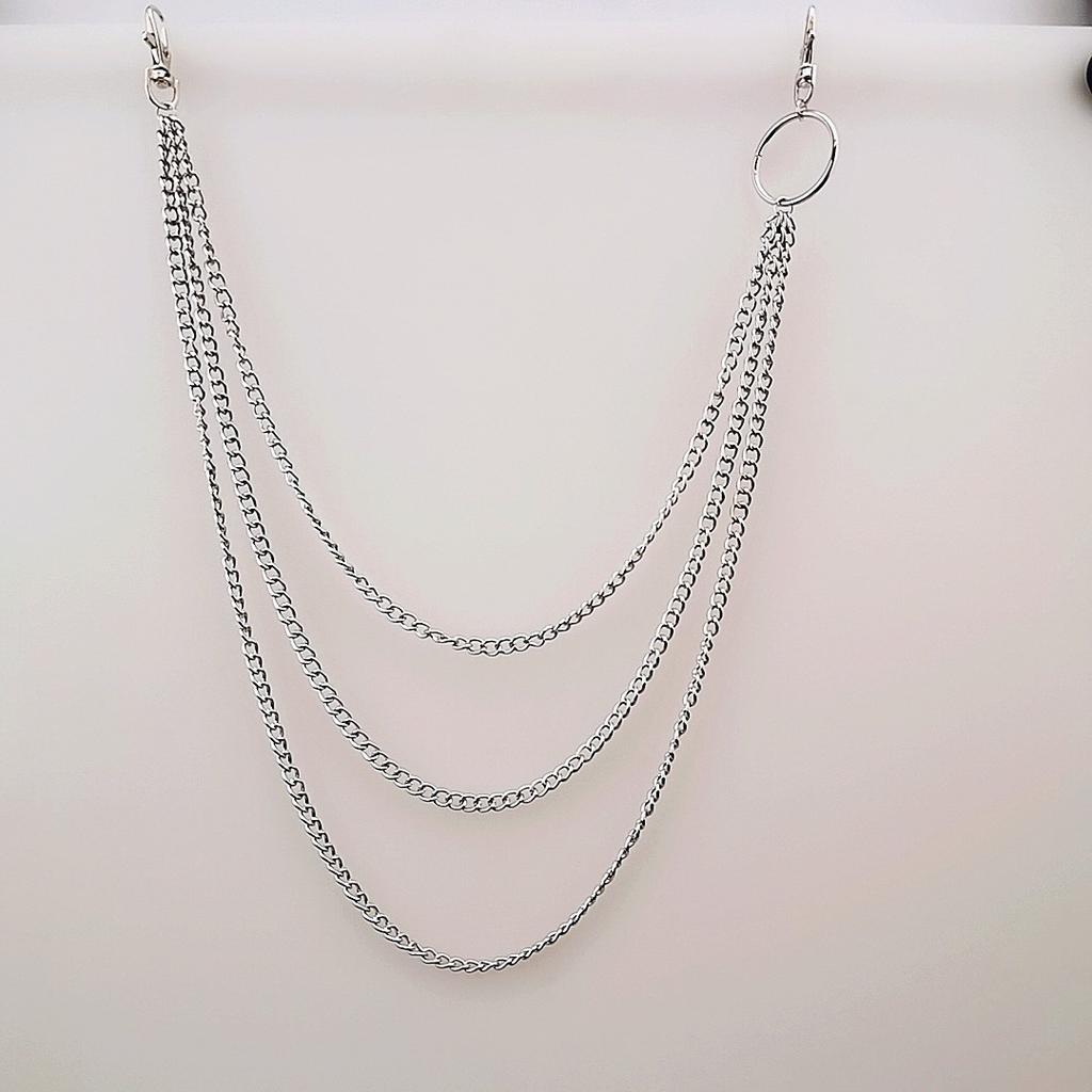 New Men's and Women's Waist Chain Rock Nightclub Metal Waist Chain Jeans Accessories