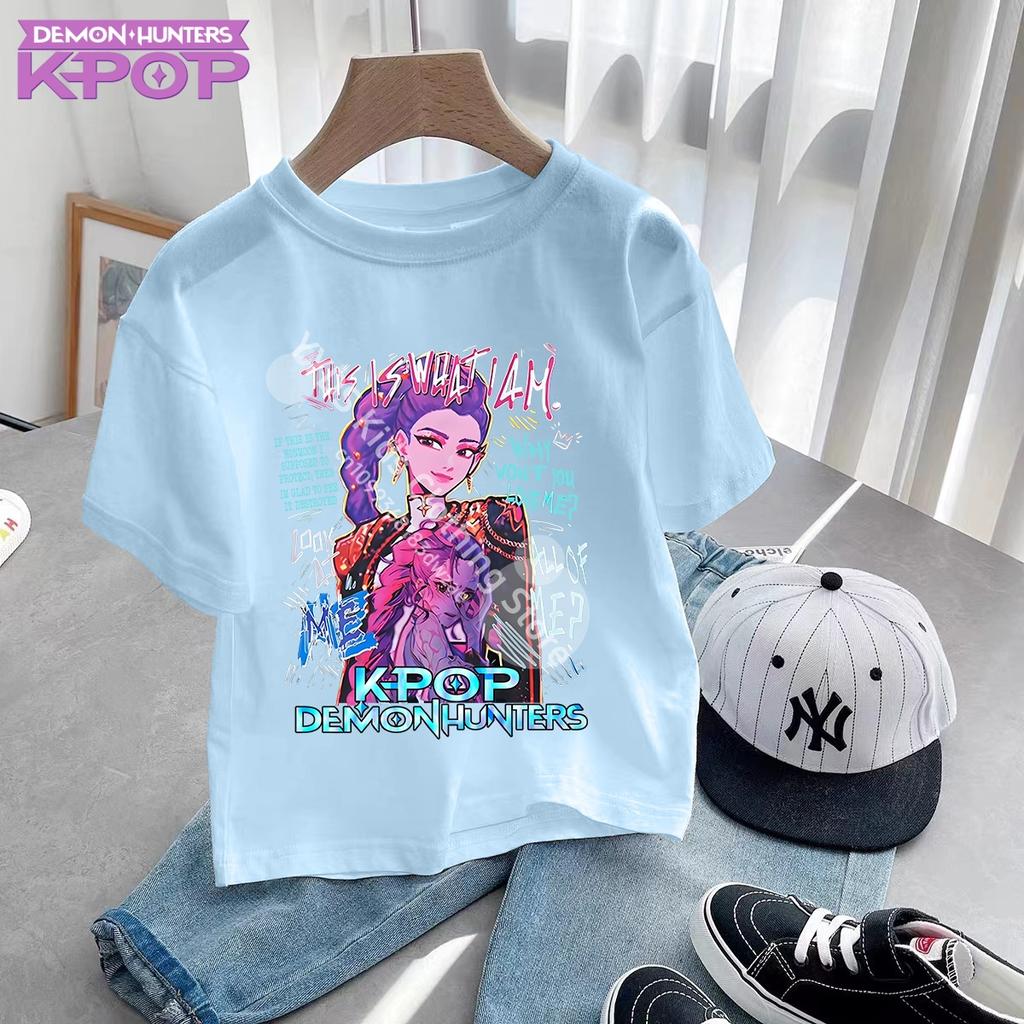 Derpy Tiger Kpop Demon Hunters Shirt for Kids Baby Girl Men Women T Shirt Cute Tiger Cartoon Clothes 2025 Hot Movie Print Soft