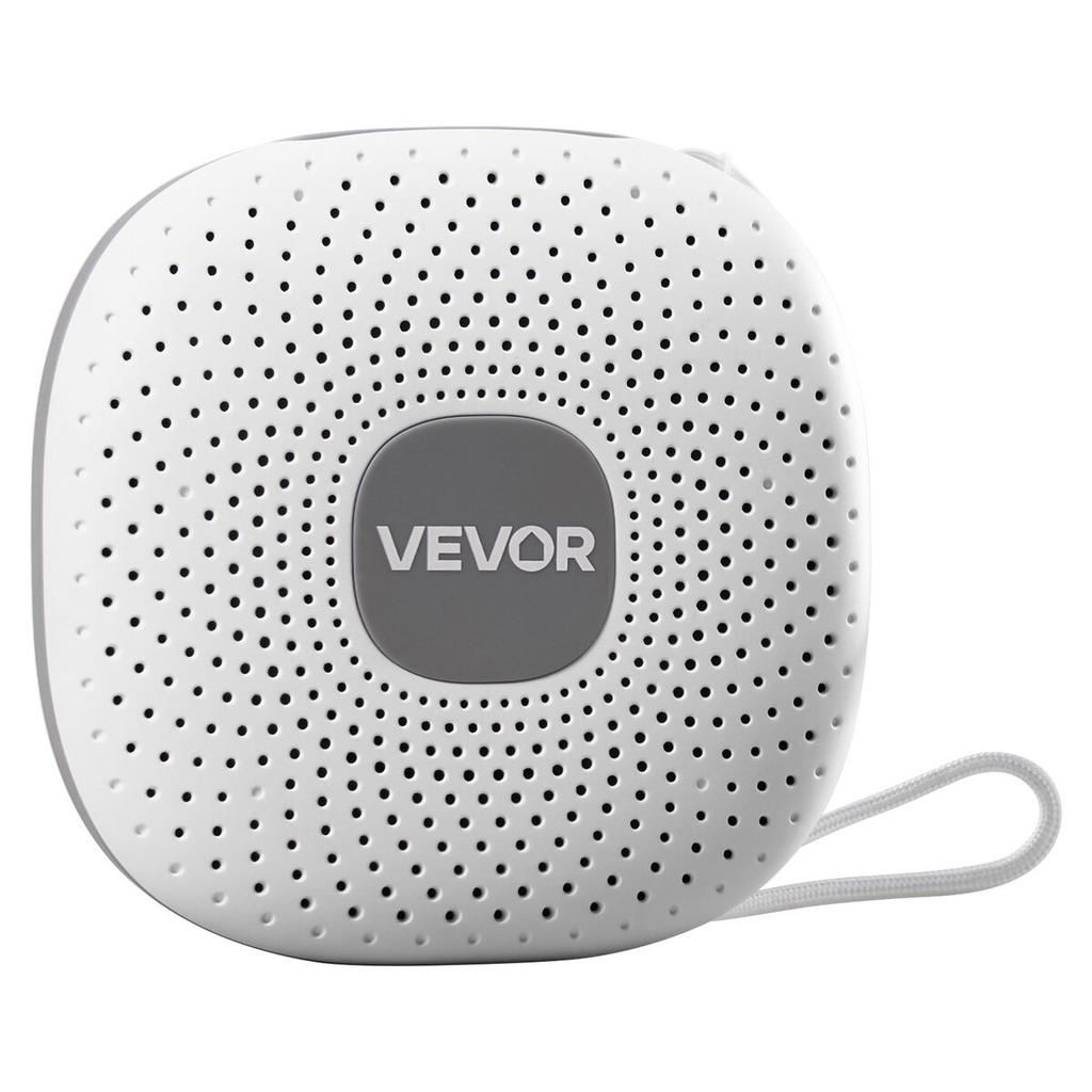 Sound Machine, 21 Soothing Sleep Sounds, 3-in-1 Portable and Hangable White Noise Sound Machine with Auto-Off Timer, Soft Ring Light and Memory