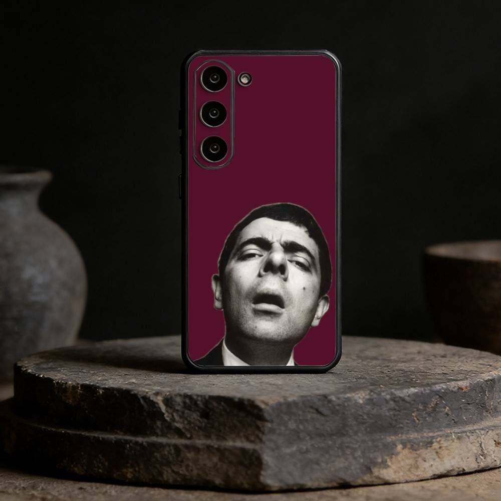 Funny Mr B- BeanS Phone Case For Samsung Galaxy A91,80,73,72 ,71,53,52,32 ,31,22,21s,20,Soft Black Case