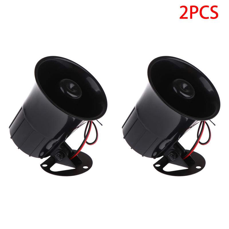 1/2/3Pcs Dc 12V Treble Siren Horn Outdoor Alarm Sirena Alarma Speaker Wired Loud Alarm Horn For Alarm System 110Db