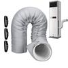 Envoltório Isolante para Mangueira de Ar Condicionado Manga Isolada para Mangueira de Ar Condicionado Tubo de Exaustão Acessórios Cobertura Versátil para Duto de Ventilação para Hotel