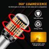 2PCS 1156 BA15S LED CANBUS 3014 144 SMD 1157 BAY15D P21/5W 7440 T20 7443 Turn Signal Light Reversing Lights Brake Lamp 12V WhiteTurn Signal 2