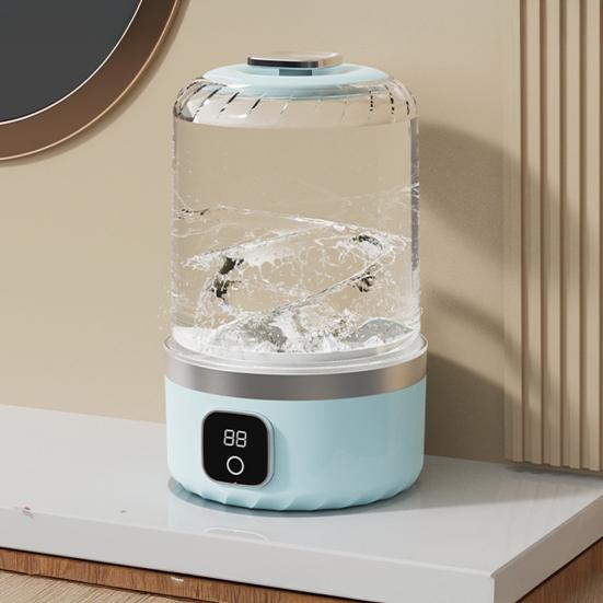 Automatic Wireless Mini Washer Laundry Machine Large Capacity User-Friendly Rechargeable