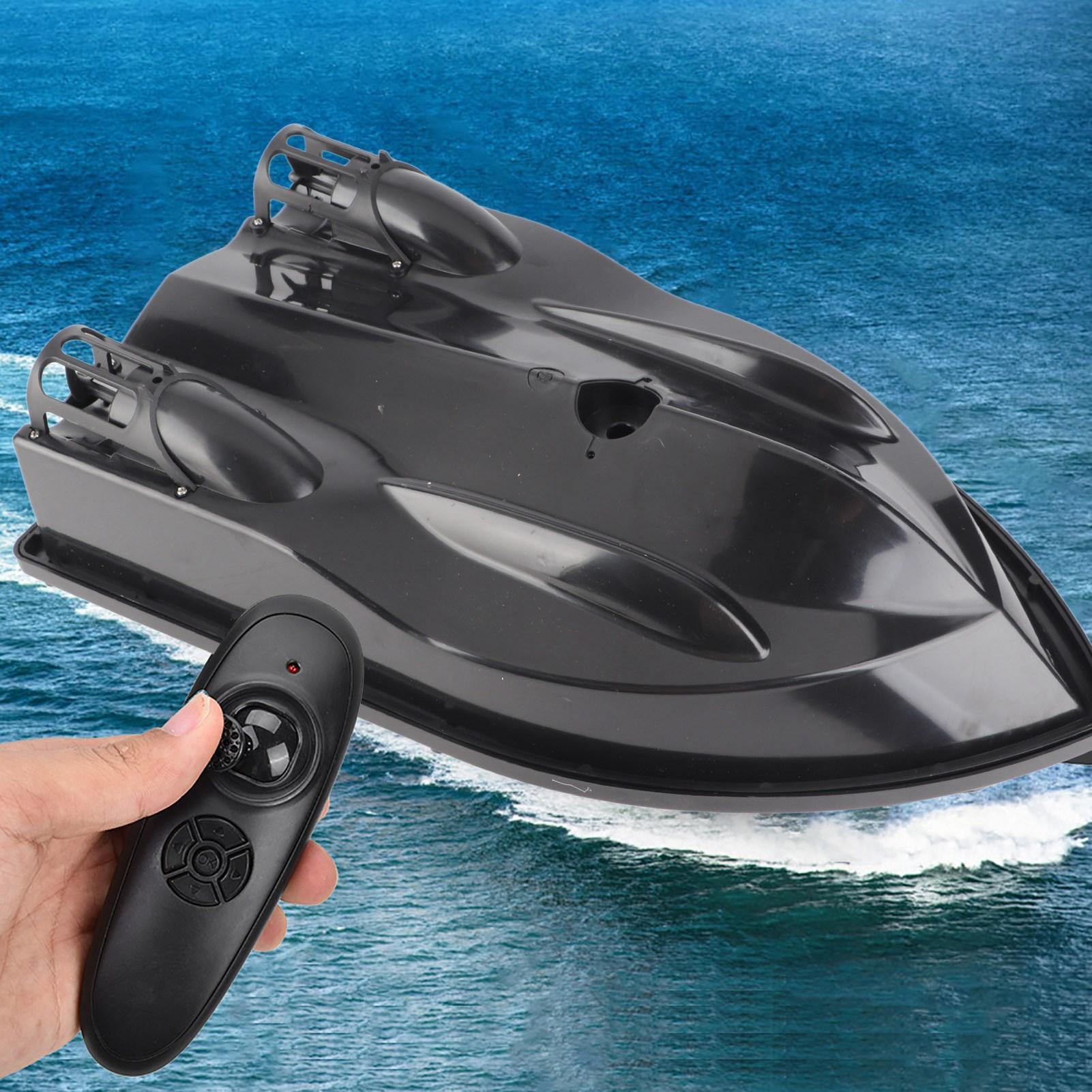 

RC 600m Black Remote Control Wireless Fishing Lure Bait Boat Fish Finder EU