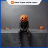 Xiaomi Halloween Tabletop Ornaments Pumpkin-headed Figure In Sitting Position Display Stand Furniture Gift Table Decoration