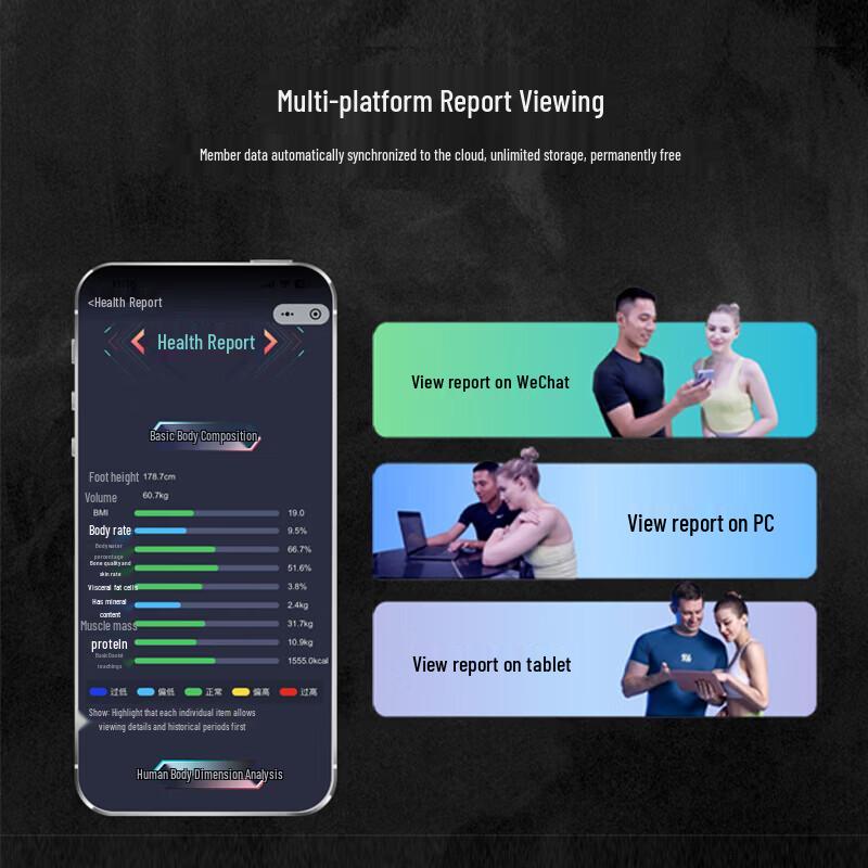 Wenzhiwu Professional Posture and Fitness Assessment Analyzer