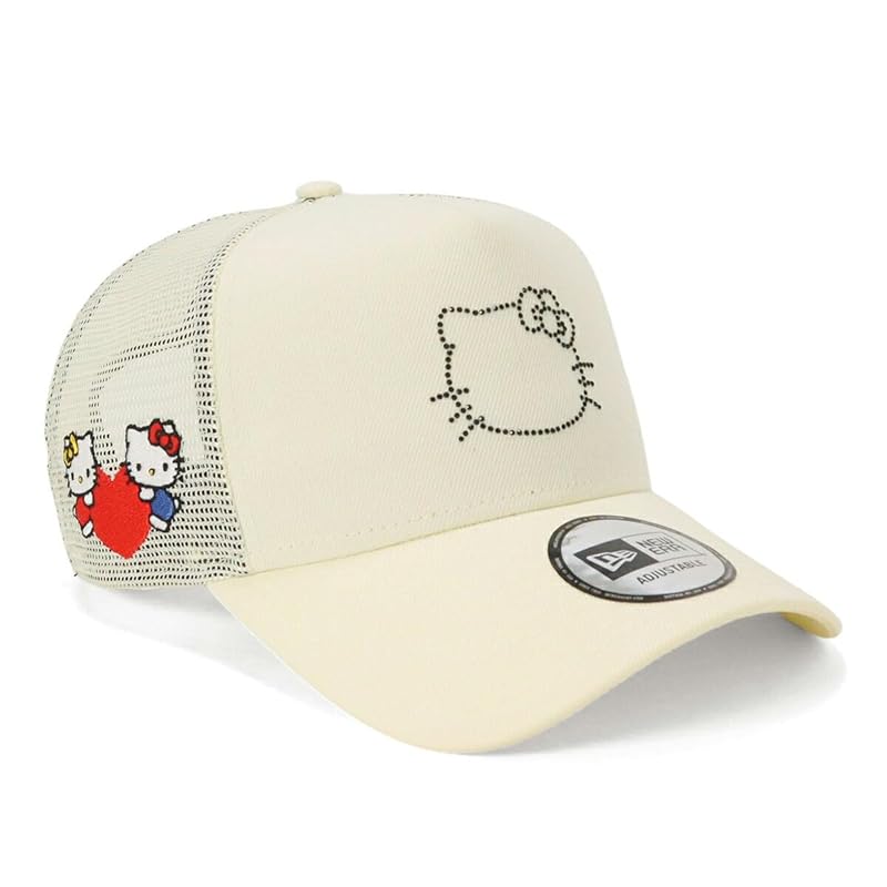 

[New Era] mesh cap 9FORTYA-Frame hello kitty collaboration chrome FREE 940AFTR KITTY RHINESTONE SP CHR 14348619 NER36C0317