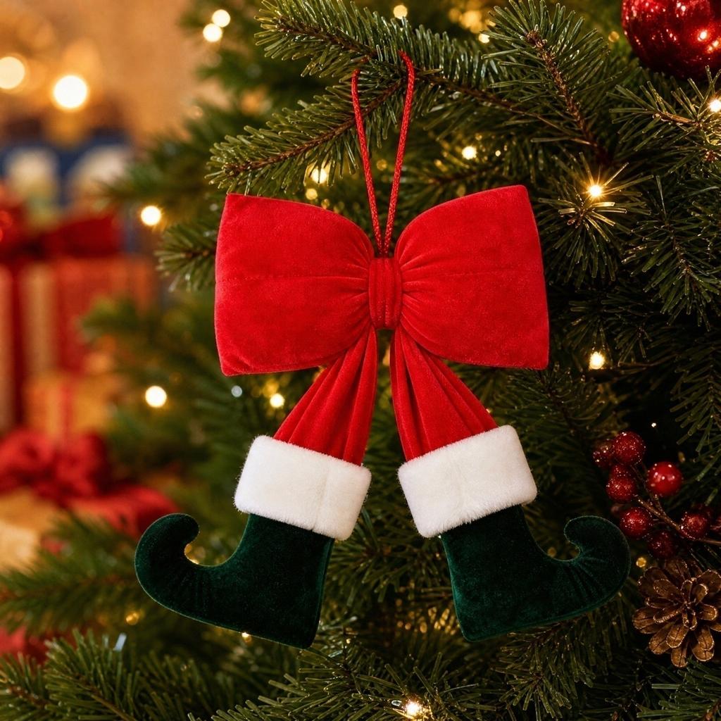 Funny Christmas Tree Hanging Ornament for Holiday Party Decorations