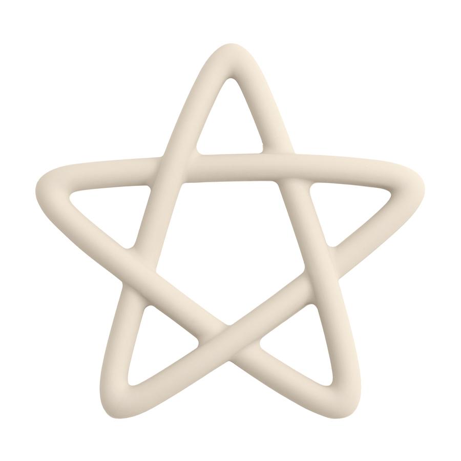 Baby Silicone Teethers Toy Food Grade Newborn Pacifier Molar Chewing Teething Toy Cartoon Star Baby Grip Training Toy