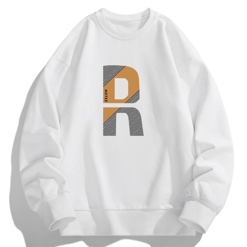 

Футболка с длинными рукавами на осень и весну, мужская рубашка-свитер, мужской свитер с круглым вырезом, мужской свитер M