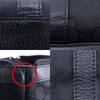 Gucci GG Tote Bag 268640 Black Nylon Canvas Women Used
