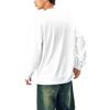 Anta Comfortable Casual Round Neck Pullover Simple Loose Sweatshirt Unisex Sweatshirt Snow-White 972448712-9