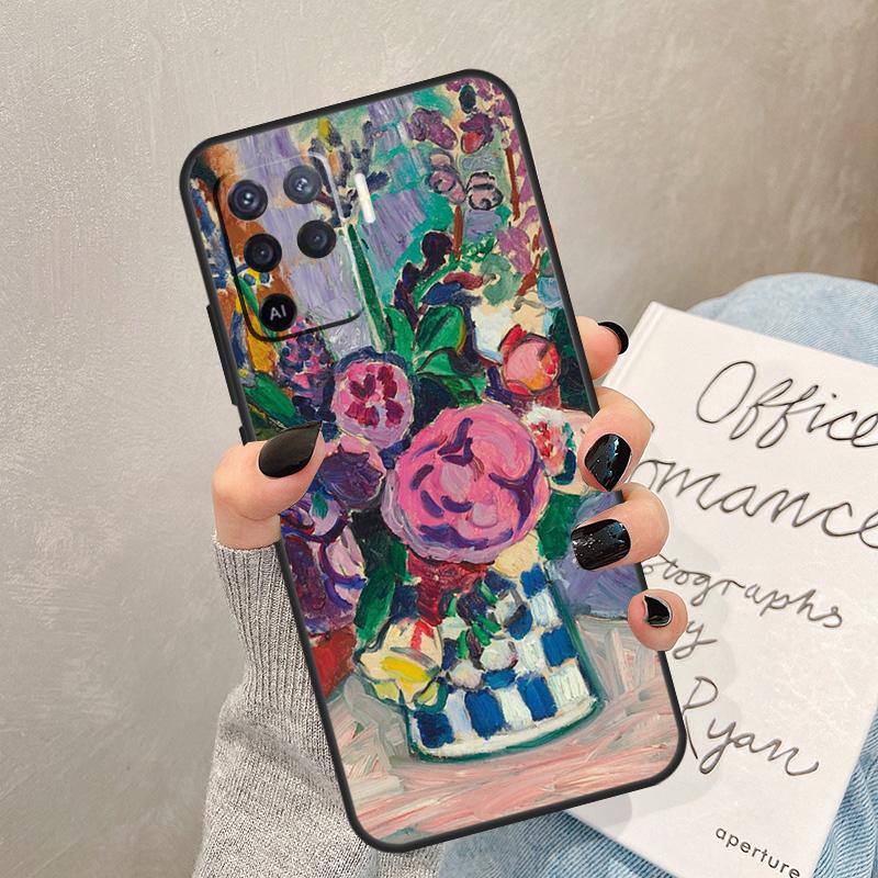 Henri Matisse Art Painting Case For Oppo A57 A17 A77 A18 A38 A58 A78 A98 A74 A54 A94 A80 A60 A40 A96 A76 A16 A15 A5 Pro