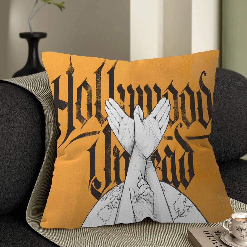 Rock Band HHollywood Undead Singer Cushion Cover Pillow Cover Decor Pillowcase Printed Cushion Case for Couch