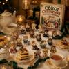 Calendrier de l'Avent Spécial Noël 2026, 24 Jours avec Mini Figurines Corgi, Compte à Rebours Festif pour Enfants Amateurs de Chiens, Décorations Ornementales Mignonnes