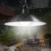Solar Garden Ceiling Lamp LED with Twilight Sensor for the Garden, Remote Control