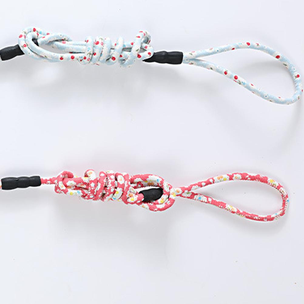 Buy Adjustable Pet Cat Harness Traction Rope Comfortable Flower Pattern ...