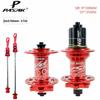 PASAK 12-Speed Aluminum Alloy Mountain Bike Hub with Quick Release, Disc Brake, Four Bearings, Six Pawls, Three Teeth Cassette, and 120 Clicks.