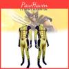 Costume di Halloween per Bambini Wolverine con Tessuto Lycra e Tema Supereroe