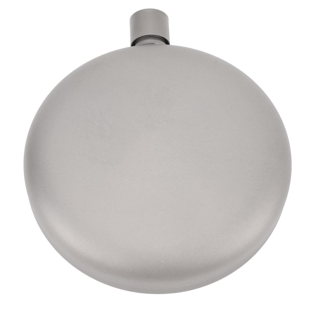 Hip Flask 170ml Stylish Look Leakage Proof Lightweight Portable Ti Flask Whiskey Alcohol Wine Bottle