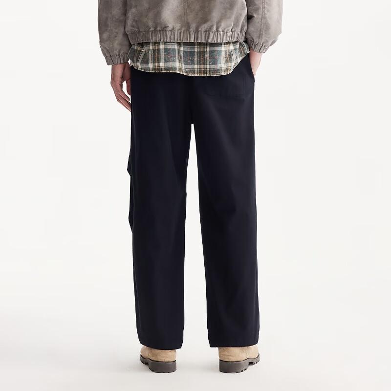 Jack&Jones Men's Loose Fit Solid Casual Pants