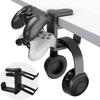 Earphone holder no punching cup holder desktop storage hook holder 360 degree rotating clothes backpack game controller holder