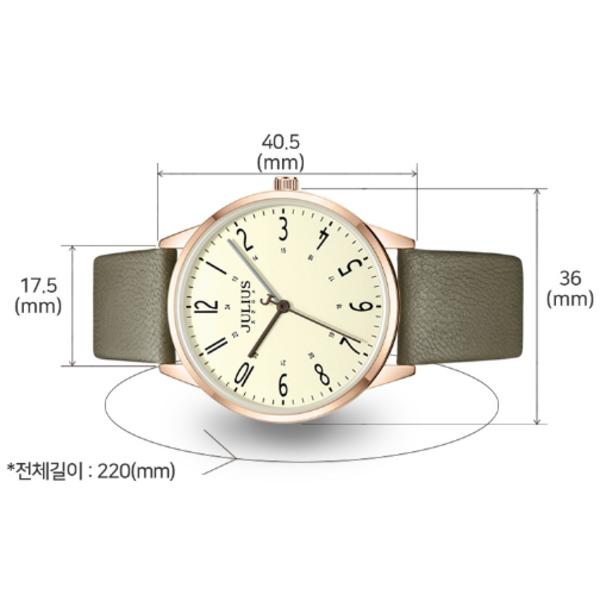 [Julius] Women's Leather Band Watch JA-1353,Korean Popular Watches