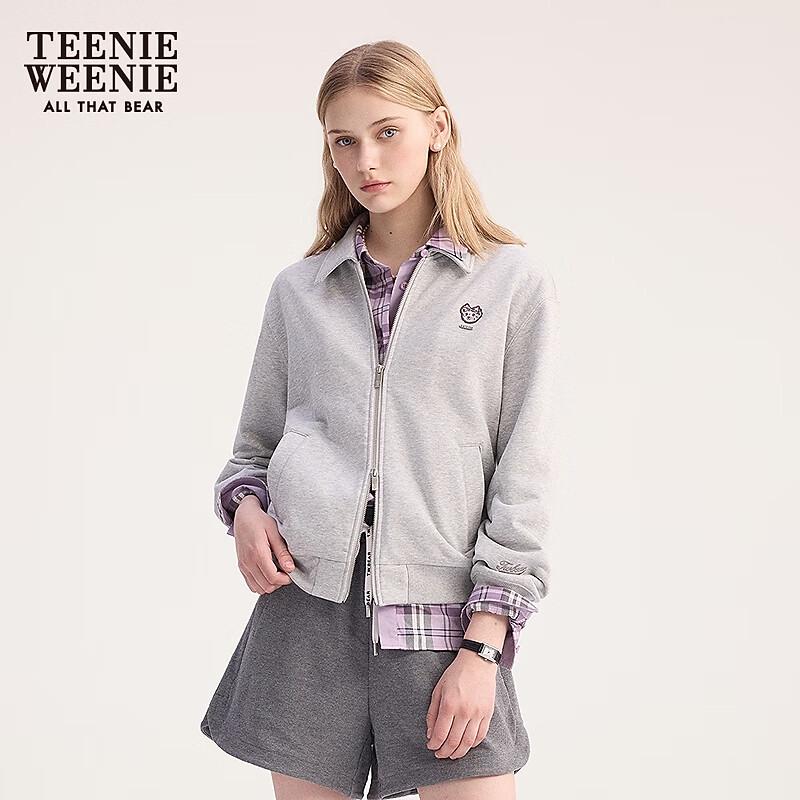 Teenie Weenie Bear Women's Polo Collar Sweatshirt