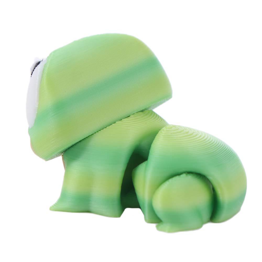 Joint Movable Pet 3D Printing Toys Collection Frog Animals Ornaments Children Girls Boys