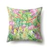 Polyester Pillowcase Plant Fresh Car Decoration Home Printed Pillowcase Sofa Cushion Cover