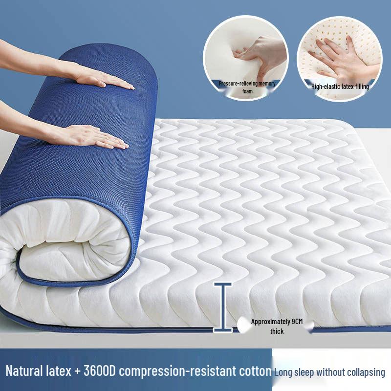 Latex Mattress Topper for Dorms and Futons