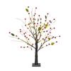 55cm Red Berry Blossom Tree With Lights Lighted Branches Artificial Bonsai Lamps Christmas Tabletop Decor For Living Room Gifts