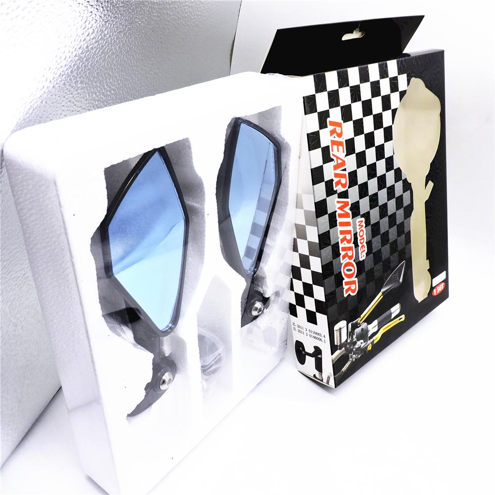 Universal Motorccycle CNC Side Mirror Rearview Mirror For Kawasaki Ninja 650r er6f er6n f Honda HORNET CBR 600 F2 F3