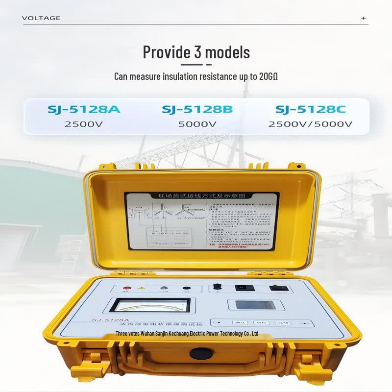 SANJIN SJ-5128A Generator Insulation Tester (CN version)