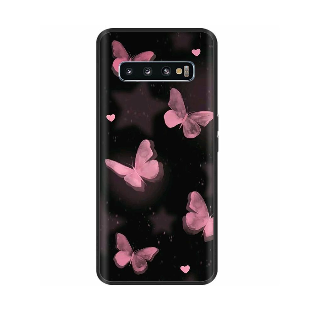 Shockproof Cover For Samsung Galaxy S10 Phone Case Animals Painted Shell For Samsung S10 Plus S10+ S 10 Soft Silicone Back Cover