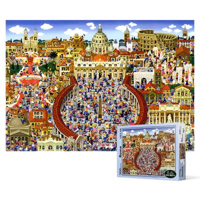500 Piece Jigsaw Puzzle - Rome Attractions Collection, Popular Korean Puzzle