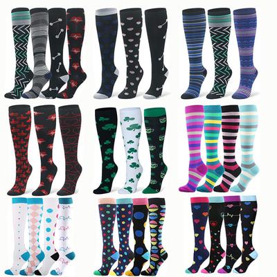 Κάλτσες συμπίεσης 20-30 mmHg - Άνδρες & Γυναικείες - Τρέξιμο, Νοσηλευτές, Νάρθηκες κνήμης, Πτήση, Ταξίδια