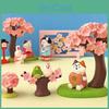Sakura Cat Resin Decor With Cherry Blossom Themes For Collectors And Diy Enthusiasts